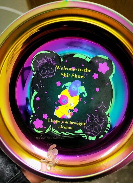 6" Rainbow Magnetic Bowls