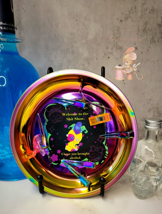 6" Rainbow Magnetic Bowls