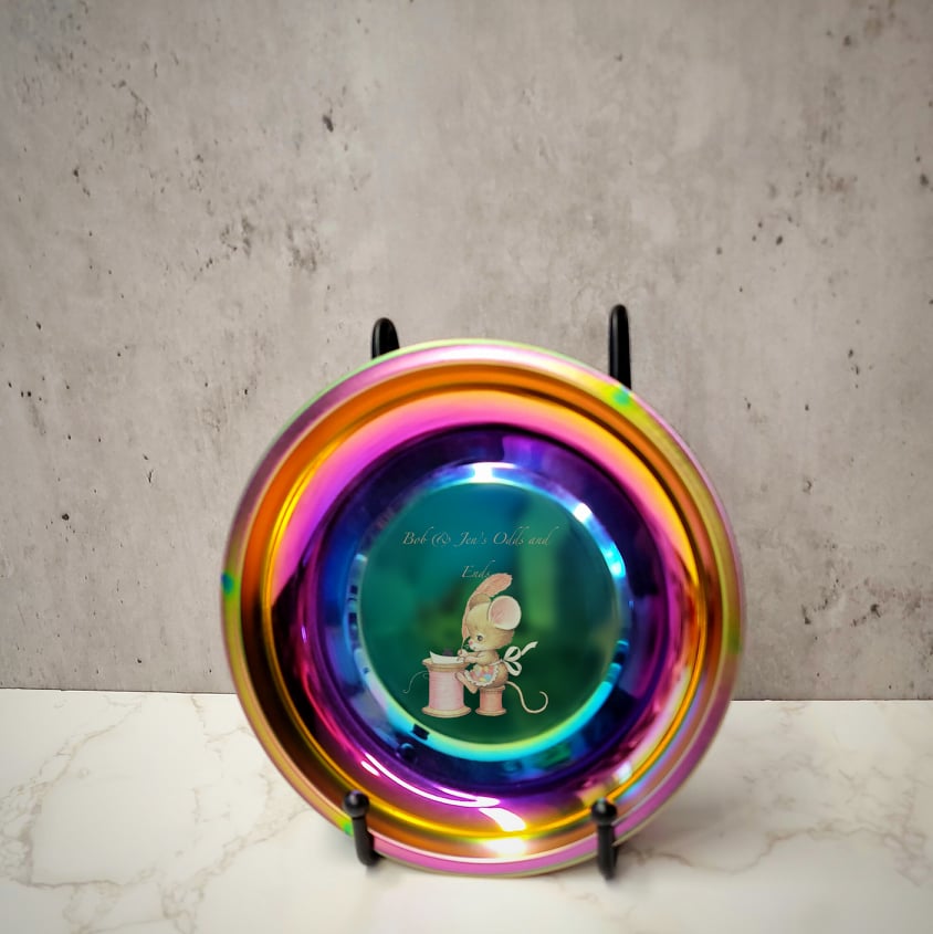 6" Rainbow Magnetic Bowls