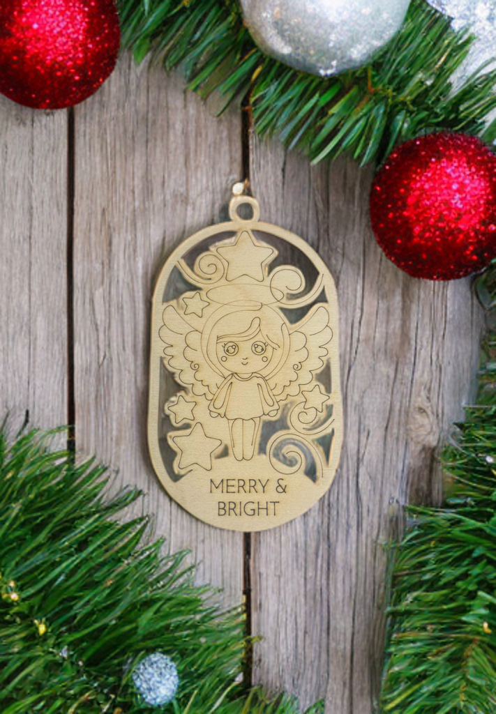 Holiday Ornament Coloring Kit