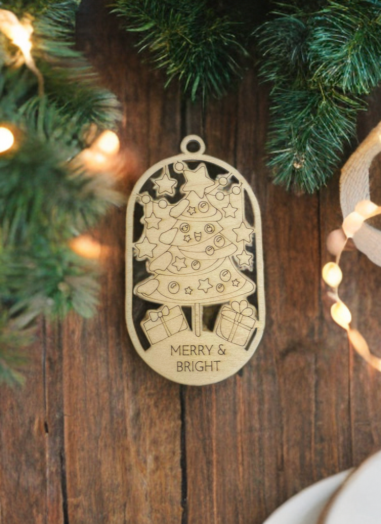 Holiday Ornament Coloring Kit