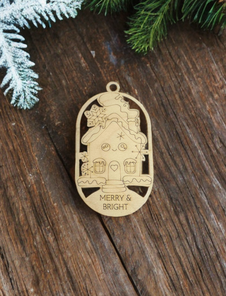 Holiday Ornament Coloring Kit