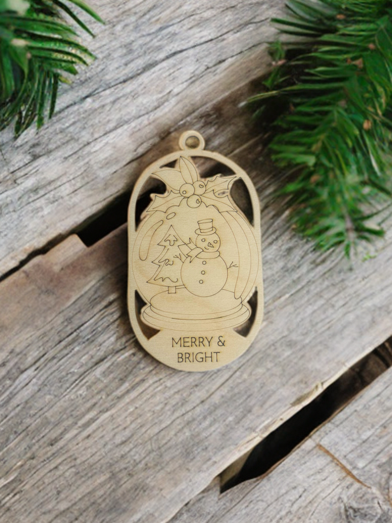 Holiday Ornament Coloring Kit