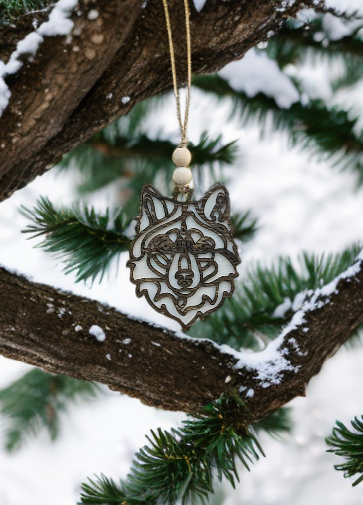 Wolfdog Ornament