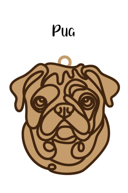 Dog Breed Ornaments