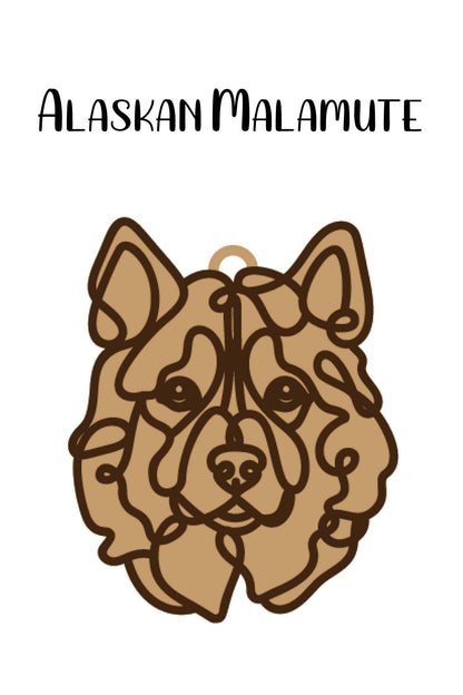 Dog Breed Ornaments