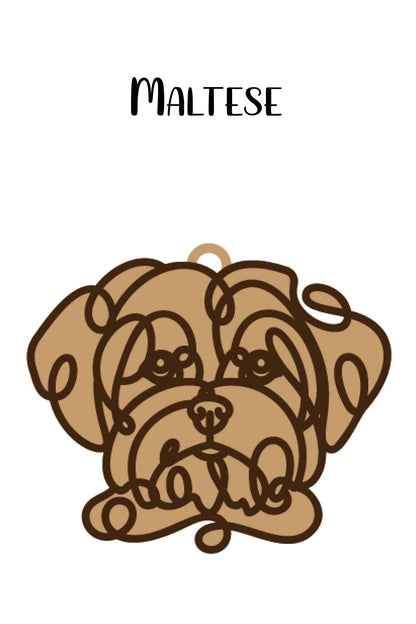 Dog Breed Ornaments