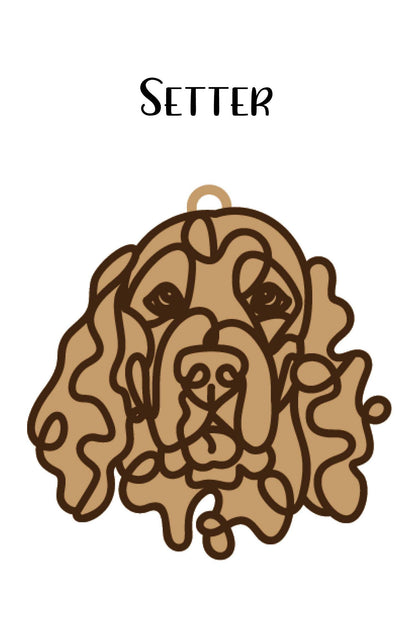 Dog Breed Ornaments