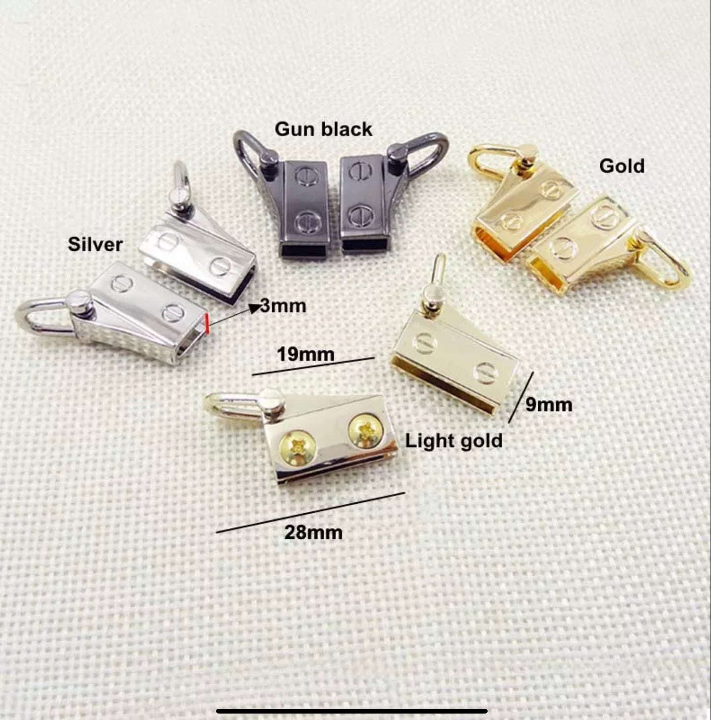 Rainbow mini strap connectors