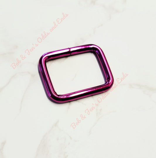 Pink 1" Rectangles